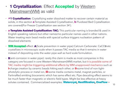 Cztery poziomy Czyste, Tanie, w Pełni Niewykorzystany, Technologie Wodne dla zastosowań komercyjnych, przemysłowych i rolnictwa / Environmentally Friendly, Low Cost, Less Well Known Water Technology for The Future