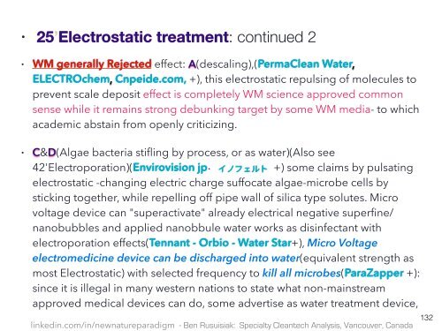 Cztery poziomy Czyste, Tanie, w Pełni Niewykorzystany, Technologie Wodne dla zastosowań komercyjnych, przemysłowych i rolnictwa / Environmentally Friendly, Low Cost, Less Well Known Water Technology for The Future