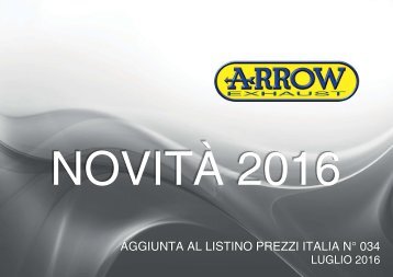 Nuovi prodotti luglio 2016