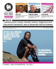 KOLIMA EMOCION Magazine Mes de Julio
