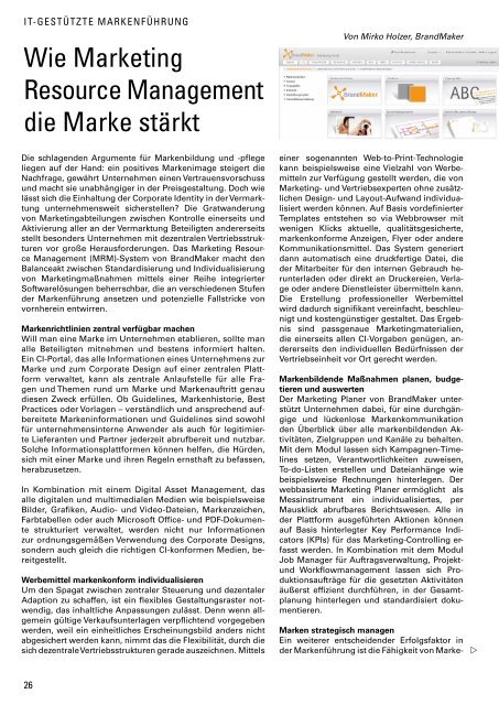 MARKENMANAGEMENT - media-TREFF