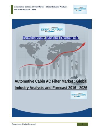 Automotive Cabin AC Filter Market