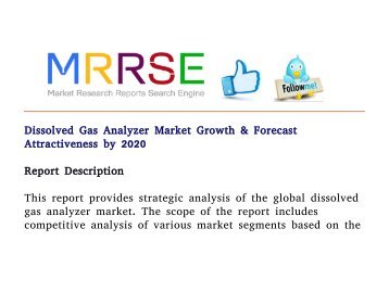 Dissolved Gas Analyzer Market Growth & Forecast Attractiveness by 2020