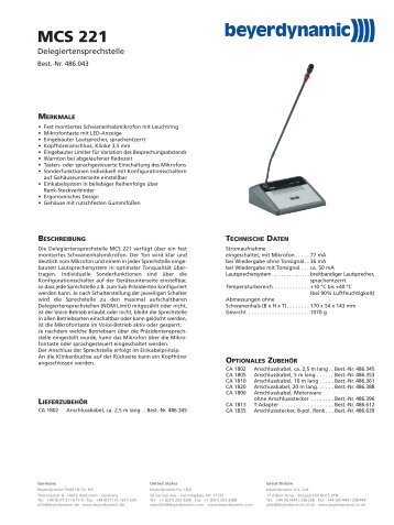 MCS 221 - faircom media GmbH