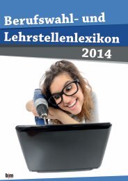 Lehrstellenlexikon 2014