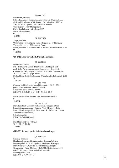 Juli 2012 [PDF] - Bibliothek - HTW Berlin