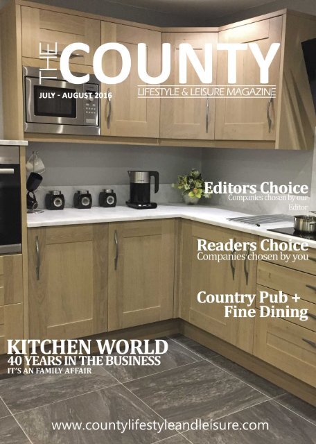 County Life Style Magazine July - August 2016