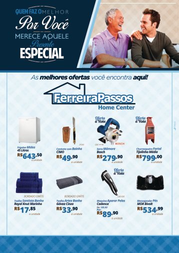 Dia dos Pais | Ferreira Passos Home Center