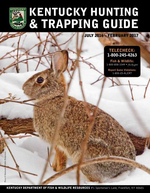 & TRAPPING GUIDE