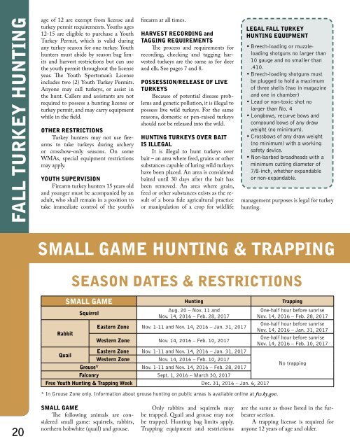 & TRAPPING GUIDE