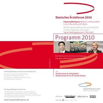 Programm 2010 - Ärztekammer Berlin