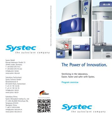 Systec Products 