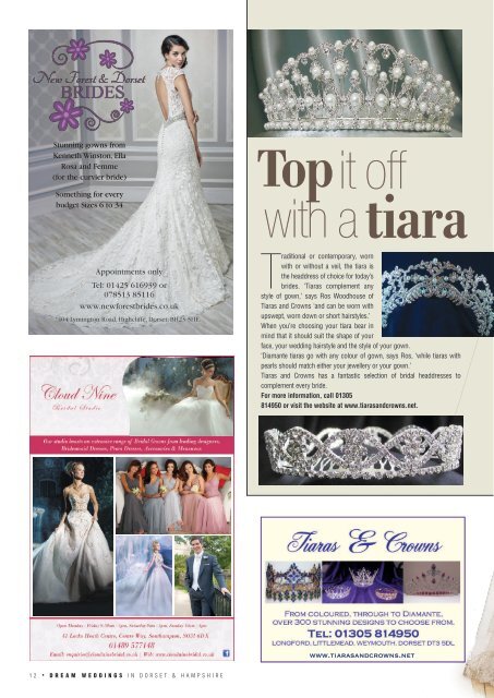 Dream Weddings Magazine - Dorset & Hampshire - issue.34