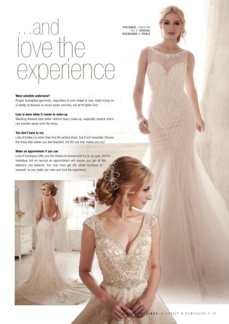 Dream Weddings Magazine - Dorset & Hampshire - issue.34