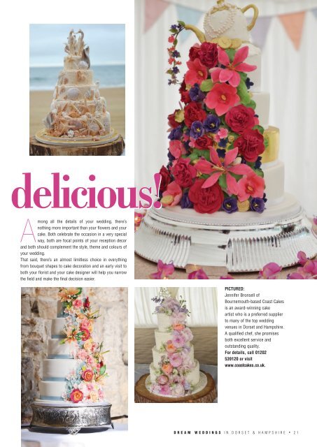 Dream Weddings Magazine - Dorset & Hampshire - issue.34
