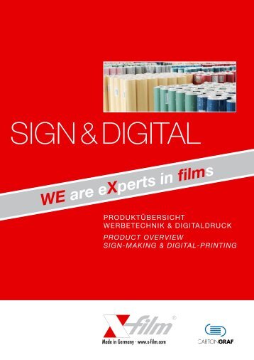 X-film Sign & Digital 2016
