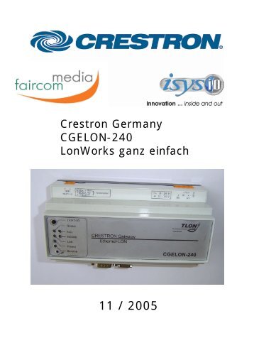 Datenblatt (pdf) - faircom media GmbH