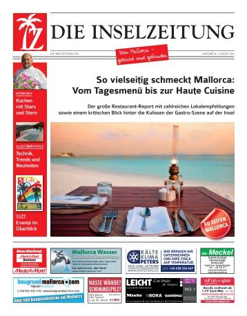 Die Inselzeitung Mallorca August 2016