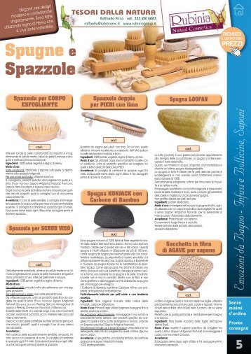 SPUGNE E SPAZZOLE: Esfoglianti, per scrub viso, Konjack con Carbone di Bamboo