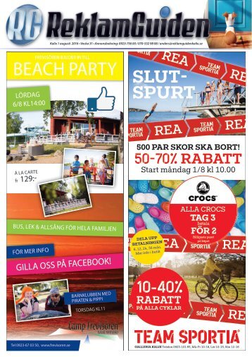 ReklamGuiden Kalix v31 -16 (1/8-7/8)