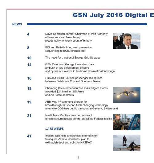 Government Security News July 2016 Digital Edition