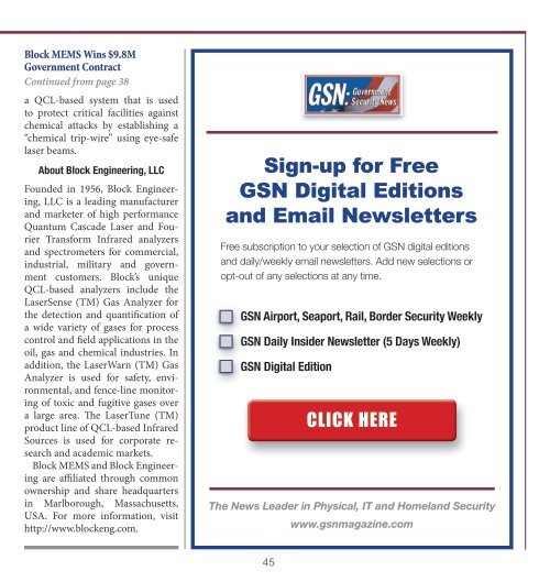 Government Security News July 2016 Digital Edition