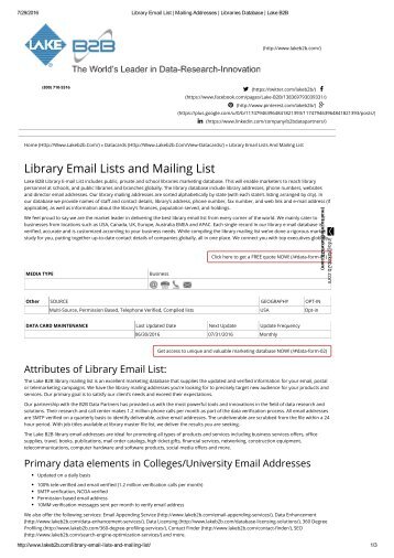 library email addresses