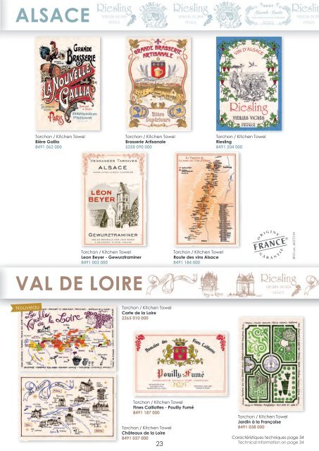 Catalogue Torchons & Bouchons 2016