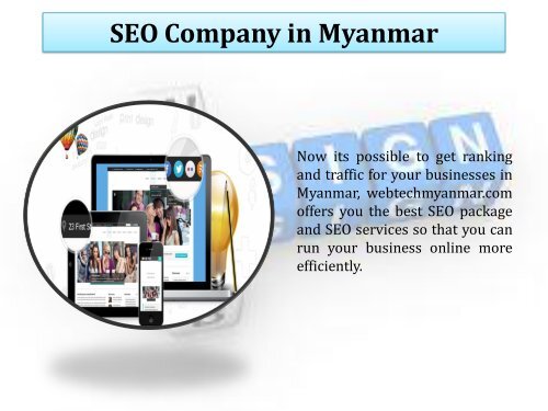SEO Company in Myanmar