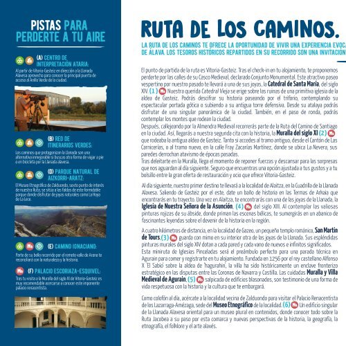 6 rutas de perdición por Álava