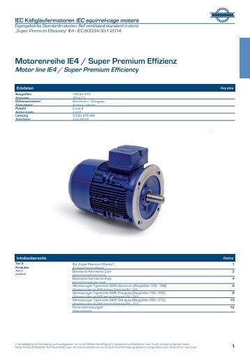 Elektromotoren-Katalog-IE4