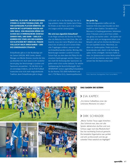 sportslife August / September 2016