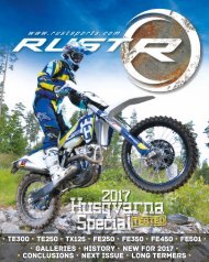 RUST magazine: 2017 Husqvarna Special