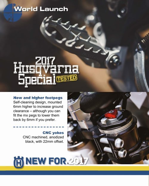 RUST magazine: 2017 Husqvarna Special