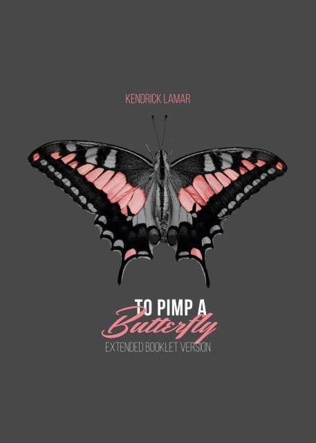 To Pimp a Butterfly Extende Booklet
