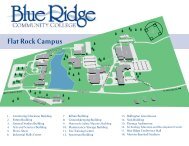 Campus Map - Blue Ridge Community College