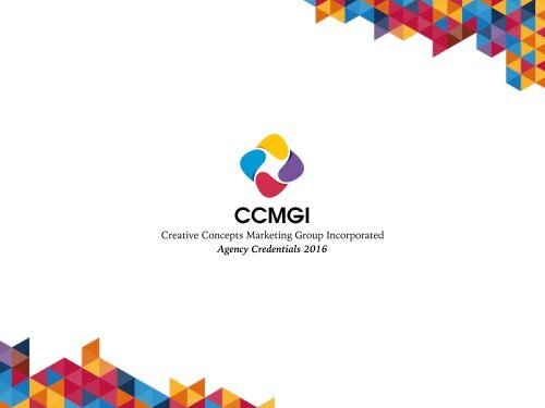 CCMGI 2016 Profile