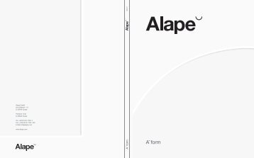 Alape A form_2014_Catalog_GB-E-IT