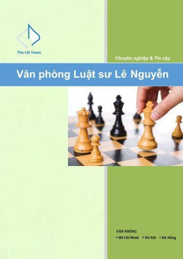 BROCHURE OF LE NGUYEN (V)