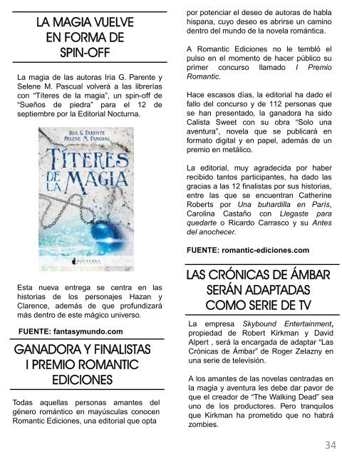 Literariamente ~ Agosto 2016