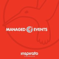inspirato MANAGED EVENTS