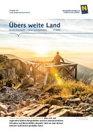 Übers weite Land, Sommer 2016