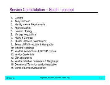 09-06-29 S&W Service consolidation SWOT