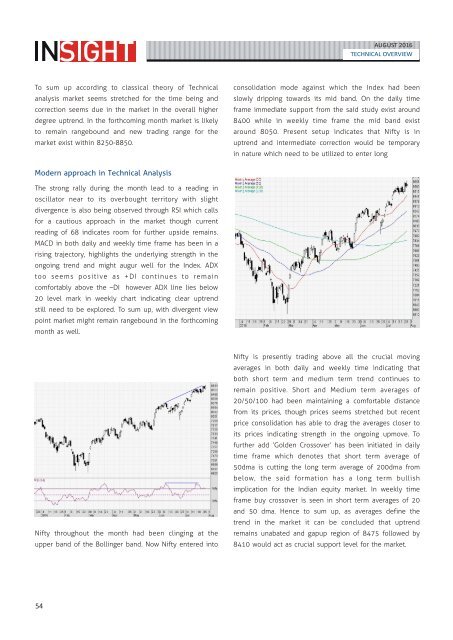 Ashika Monthly Insight August 2016
