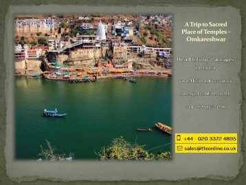 A Trip to Sacred Place of Temples – Omkareshwar - HolidayKeys.co.uk