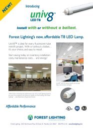 Univ8 T8 LED Lamp Install With or Without a Ballast