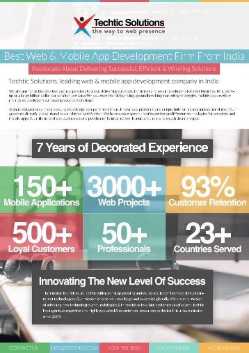Techtic Hire Resources Brochure