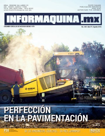 INFORMAQUINA AGOSTO 2016