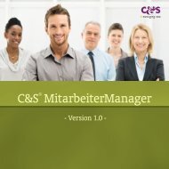 C&S® MitarbeiterManager