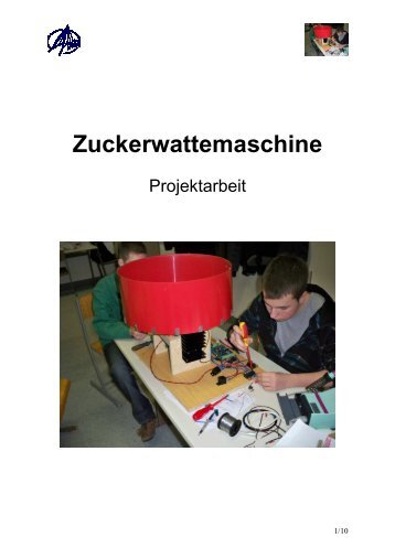 Zuckerwattemaschine - HTL Wien 10